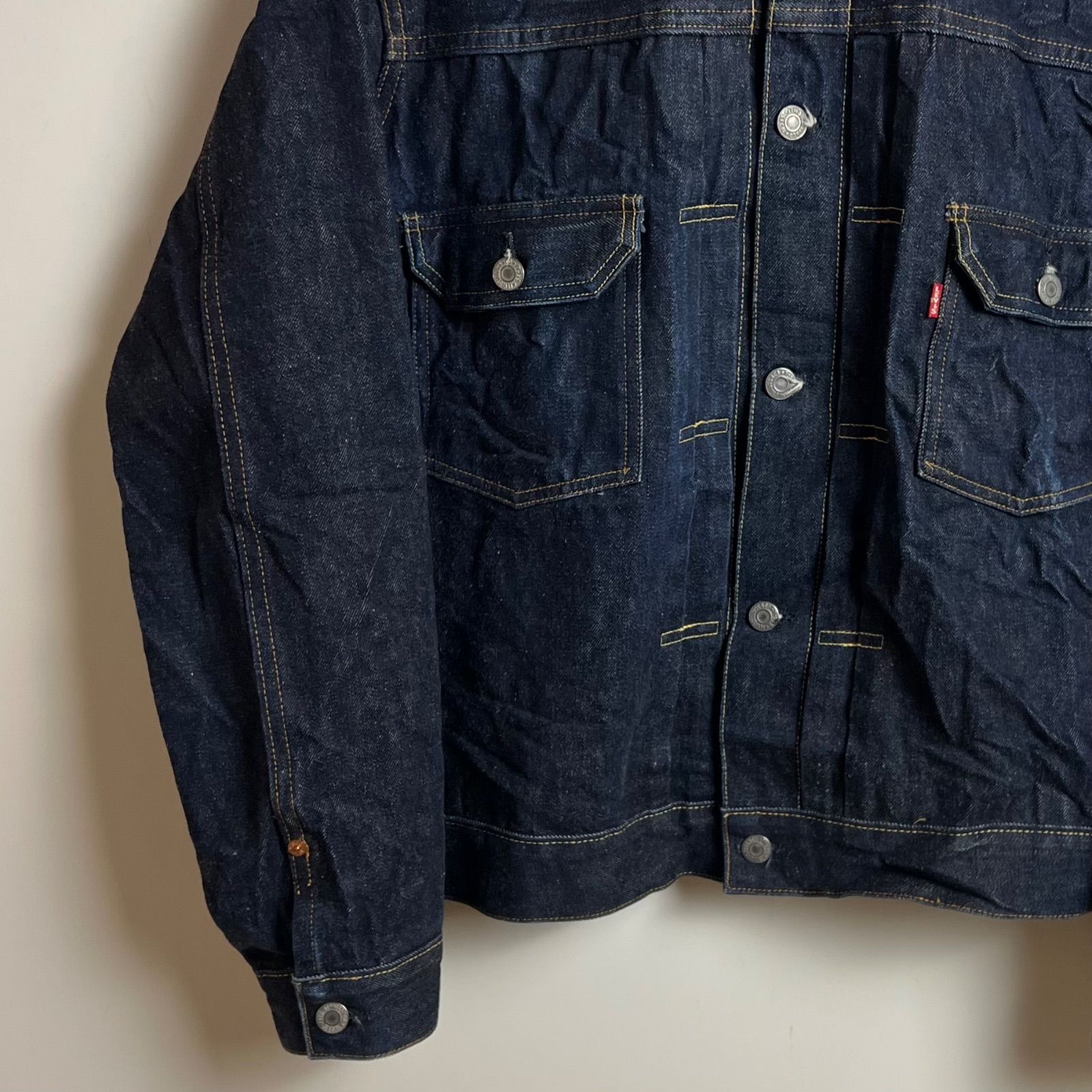 LEVI'S 1998 90s USA 555 Valencia vintage 507XX 2nd Denim Jacket 44