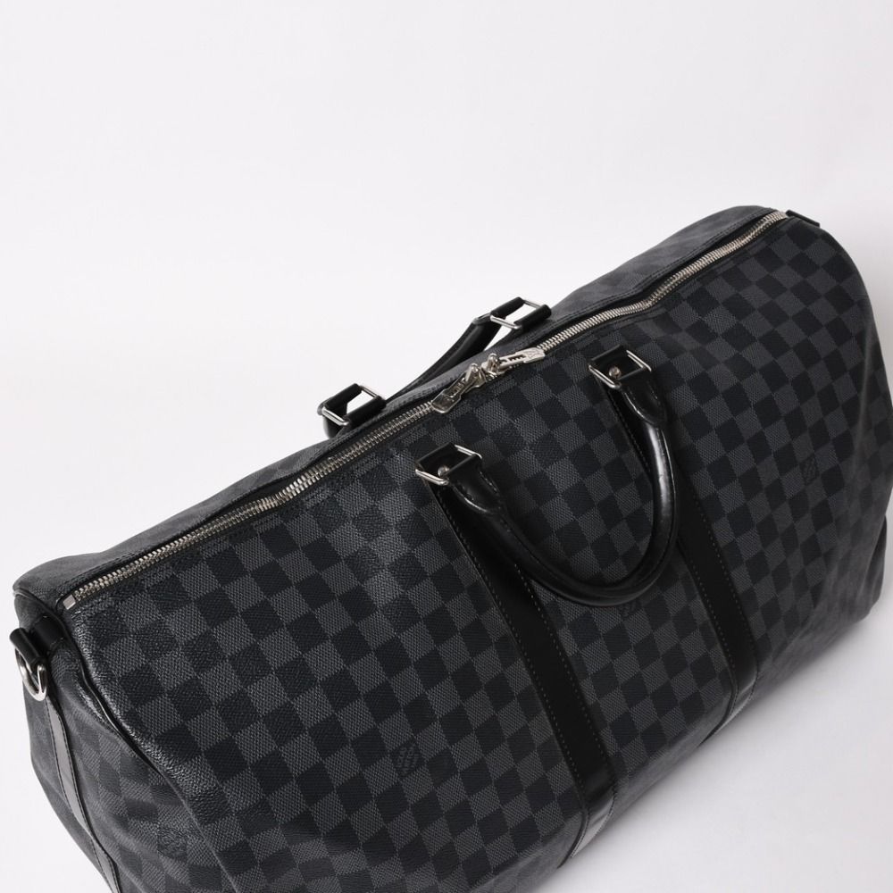 極美品 ルイヴィトン LOUIS VUITTON キーポル バンドリエール 55