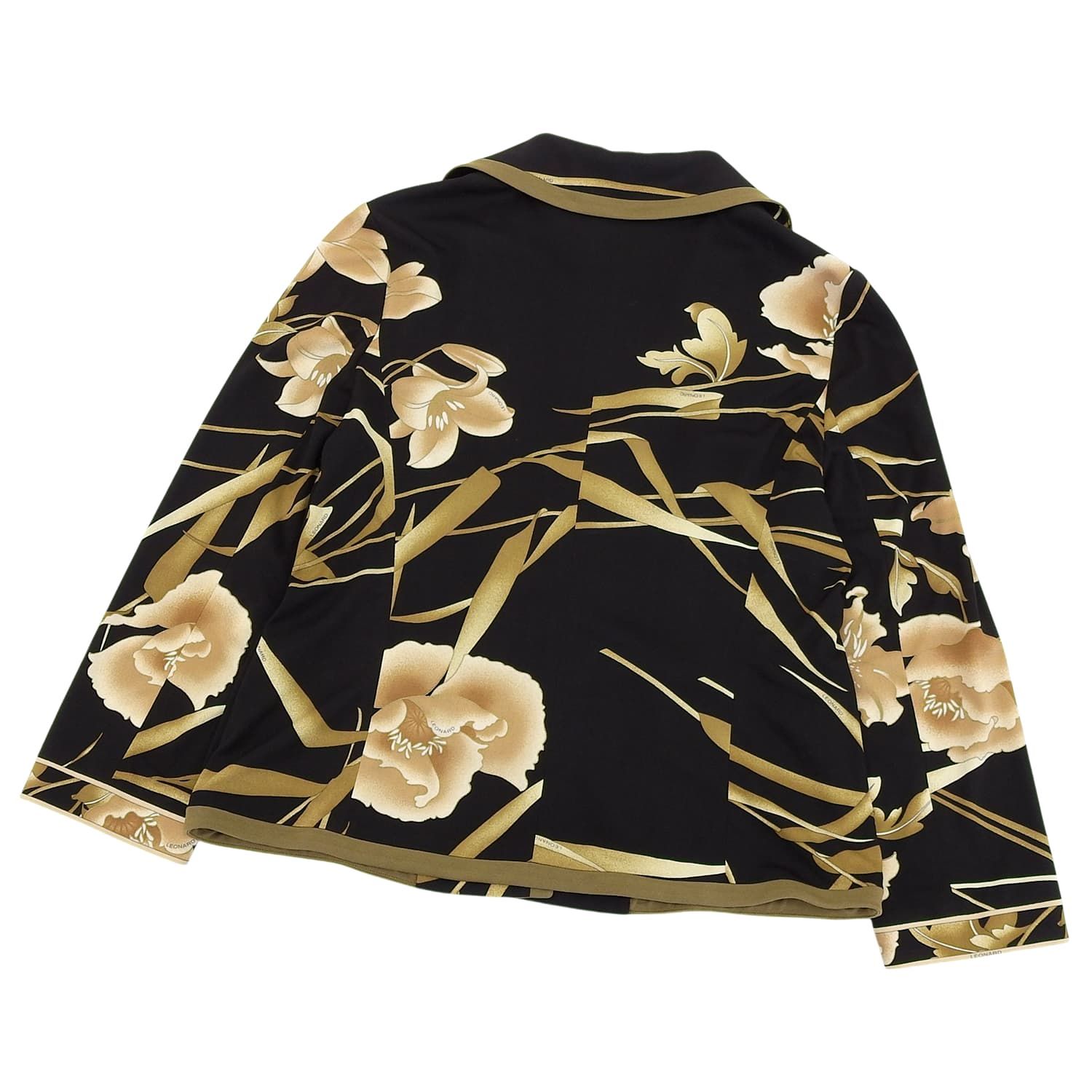極美品 レオナール LEONARD FASHION ジャケット テーラードジャケ