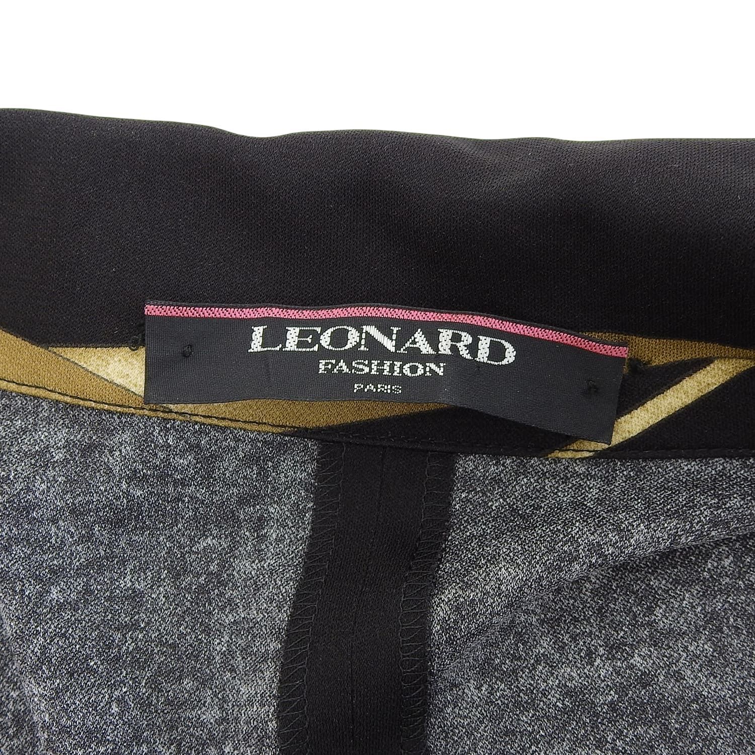 極美品 レオナール LEONARD FASHION ジャケット テーラードジャケ