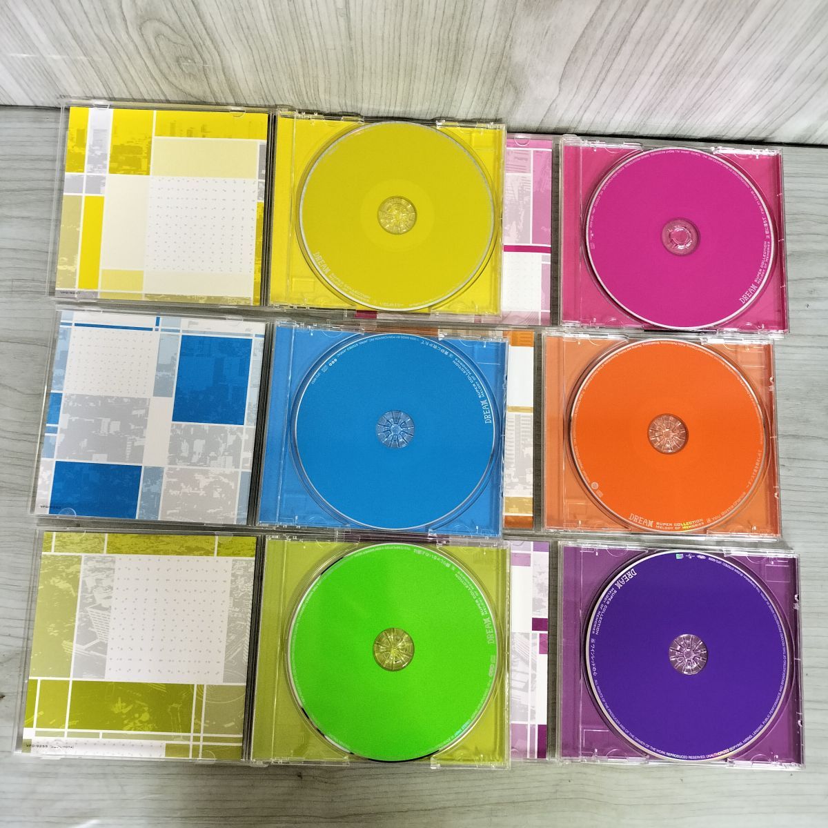 CD 6枚組 Super collection DREAM Melody of Memories VFD-9251~9256