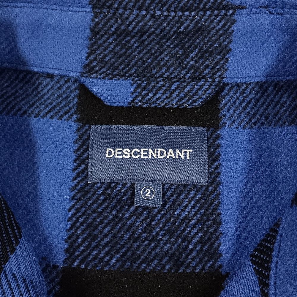 DESCENDANT ディセンダント 25AW VANNING PLAID LS SHIRT ブロック