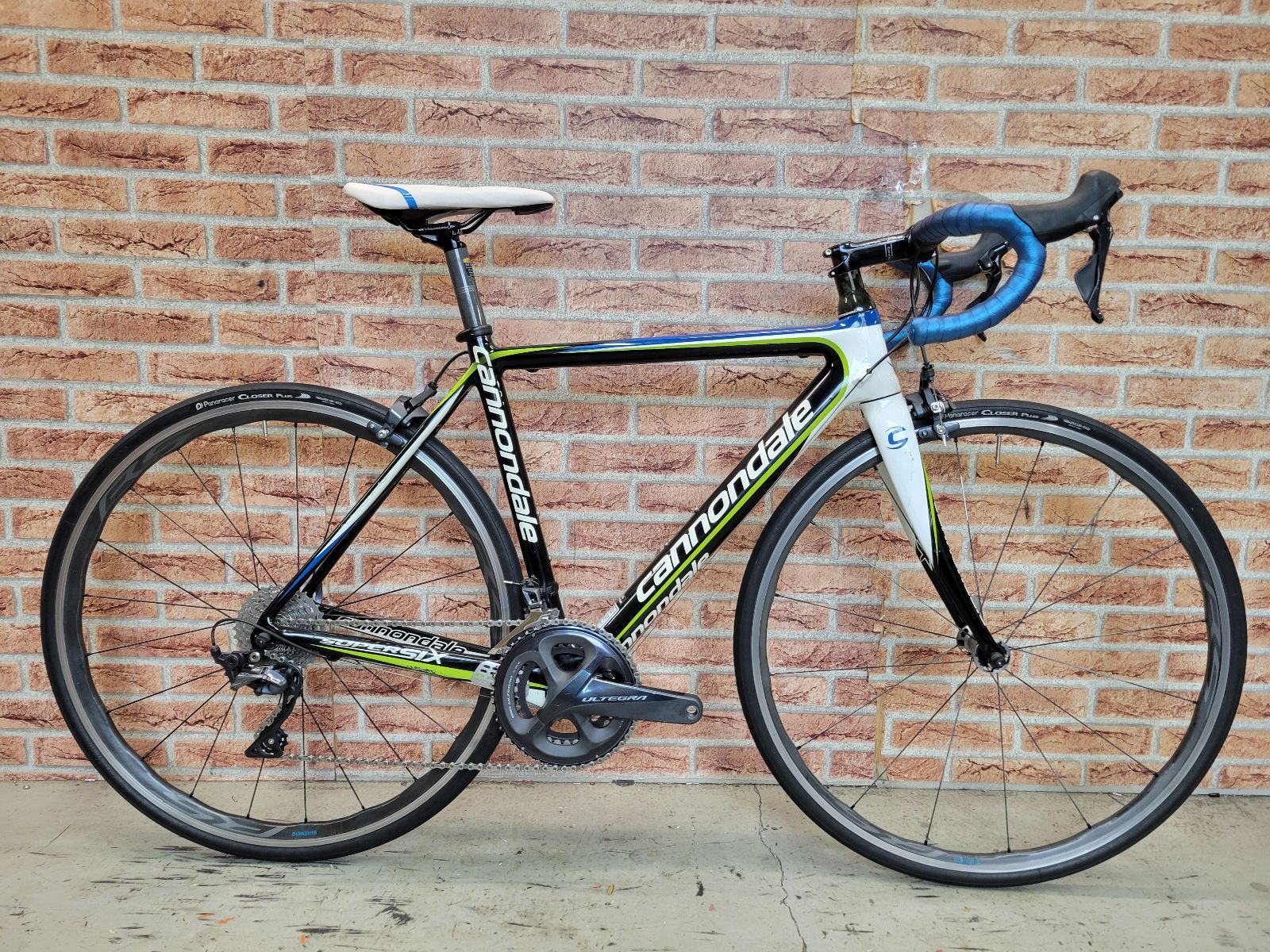 ◇ ■ 美品!! Cannondale SUPERSIX ULTEGRAカスタム(R8000) 2012頃 size:50 165-175cm キャノンデール スーパーシックス カーボン ロード 2×11 22段変速 T-1241