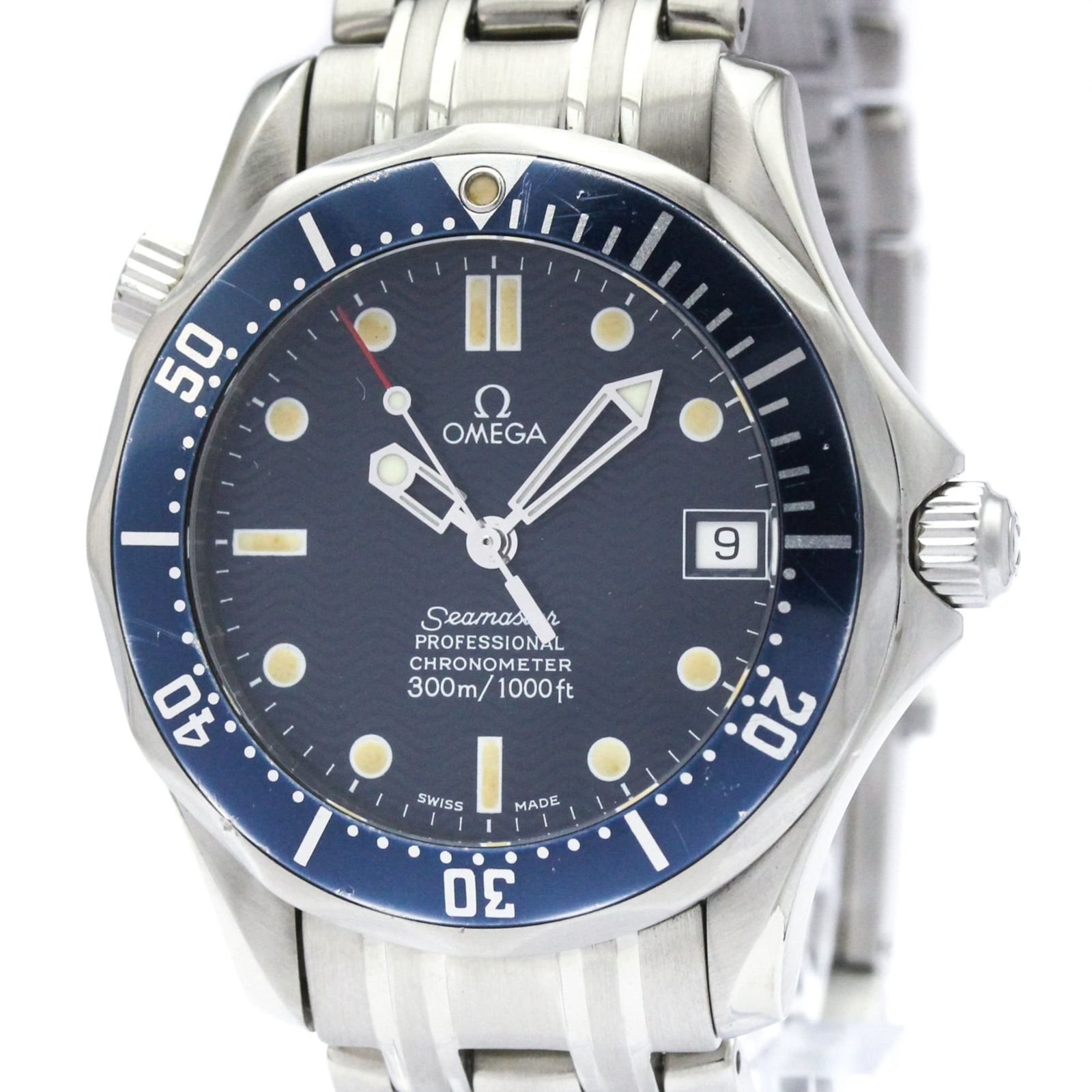 オメガ (OMEGA) シーマスター プロフェッショナル 300M ステンレススチール 自動巻き ボーイズ 時計 2551.80 (外装仕上げ済み) 154,900円