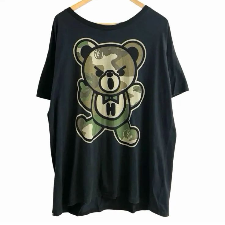 HYSTERIC GLAMOUR ヒステリックグラマー ファックベア ヒスベア 迷彩 T