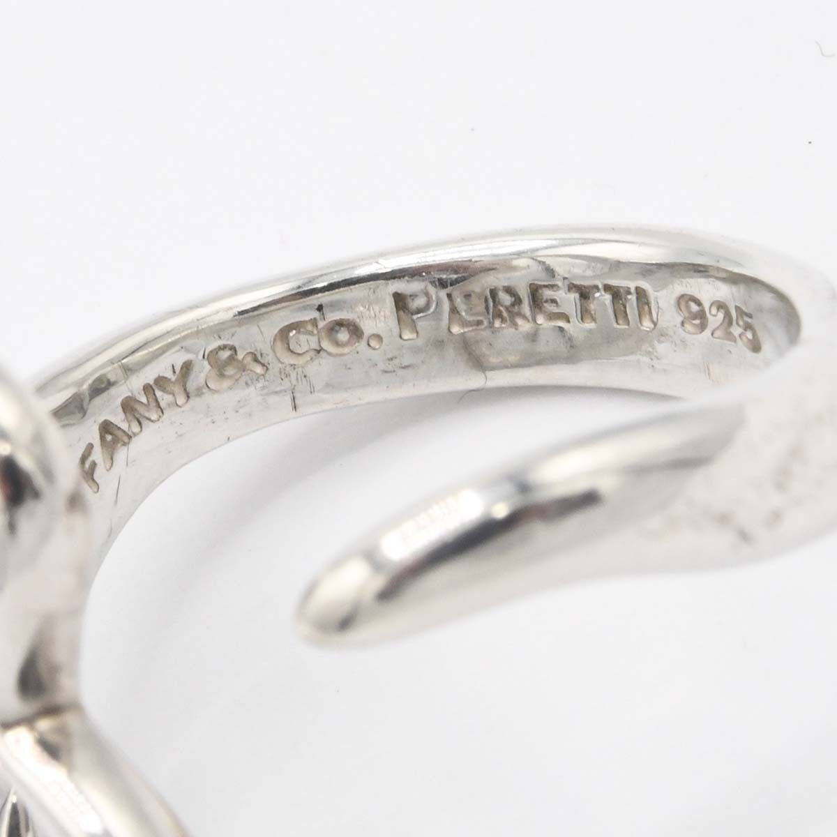 TIFFANY＆Co. ティファニー オープンハート リング 指輪 925 シルバー 
