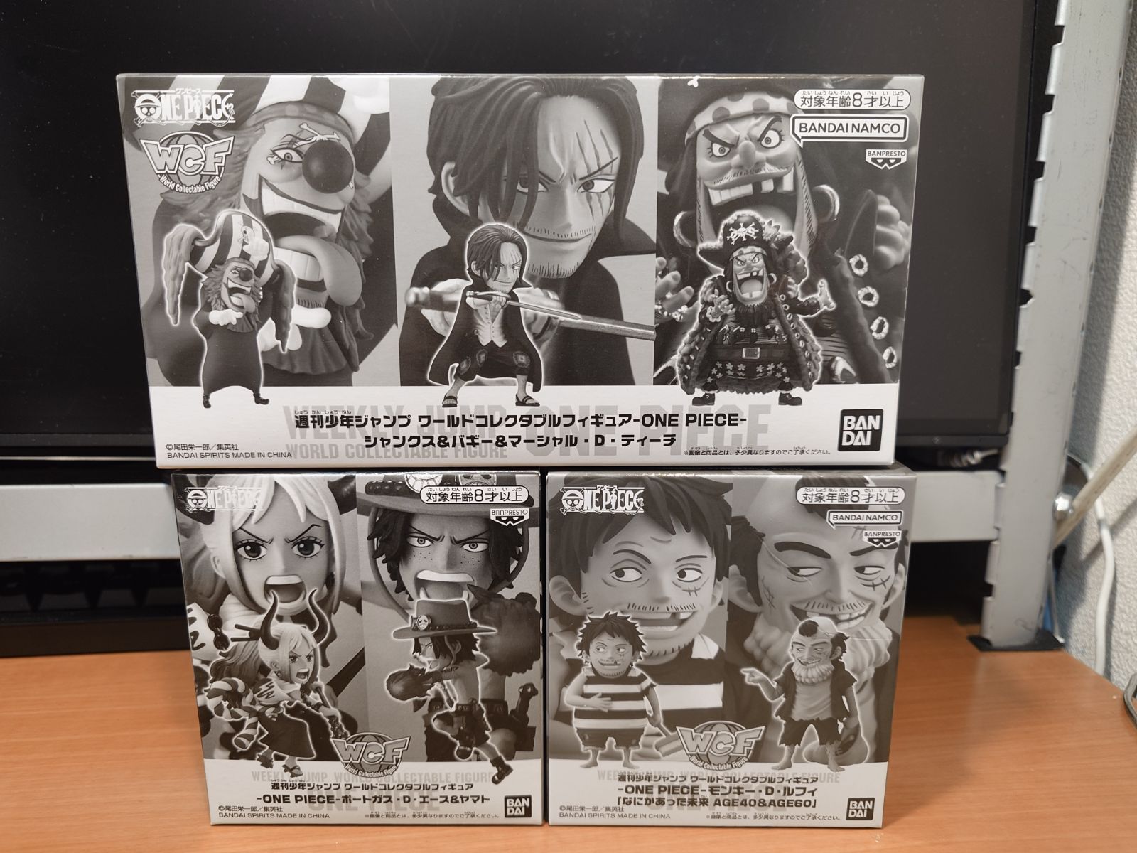 週刊少年ジャンプ ワールドコレクタブルフィギュア 3セット