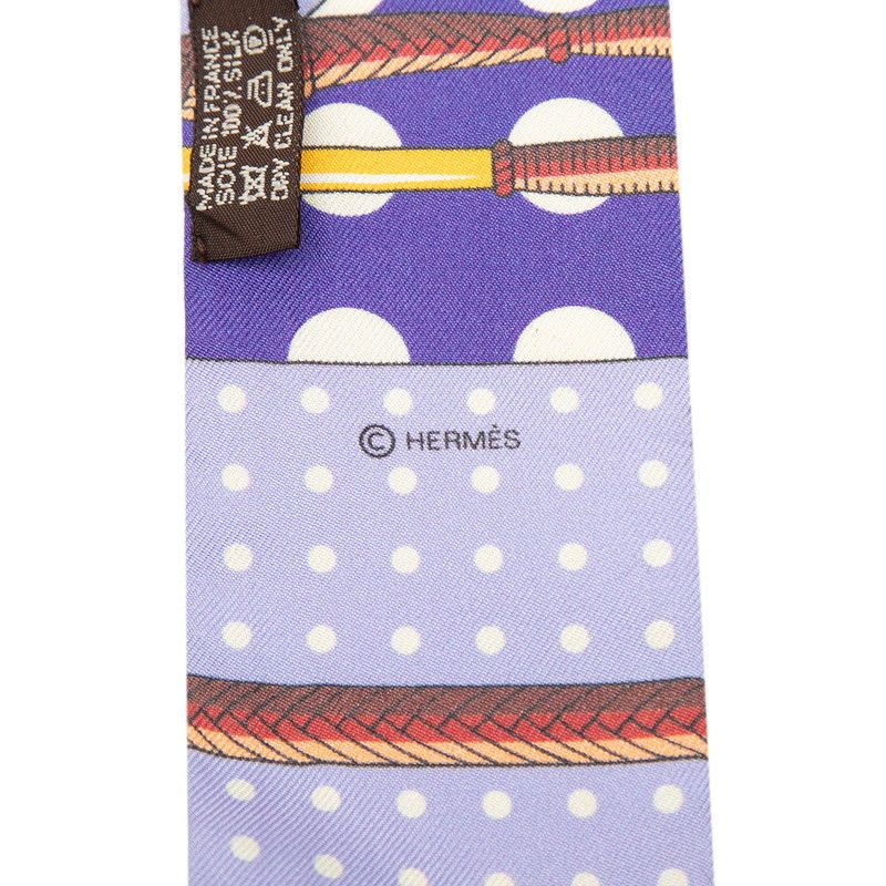 エルメス ツイリー クリッククラック Clic-Clac a Pois スカーフ