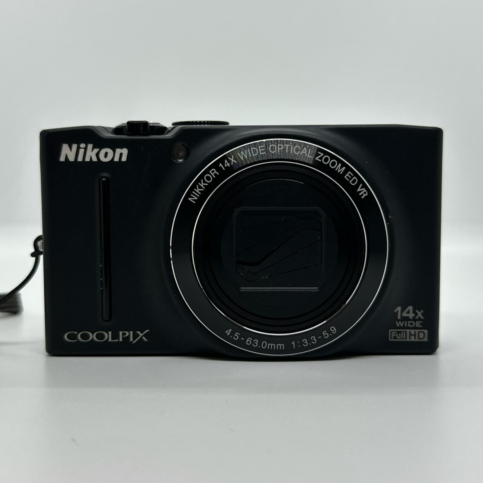 最速発送】Nikon コンパクトデジタルカメラ COOLPIX S8200 ブラック