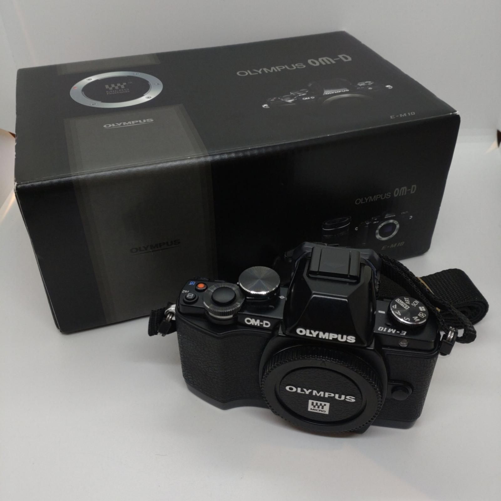 全額返金保証】【最速発送】OLYMPUS デジタル一眼 OM-D E-M10 ボディ 