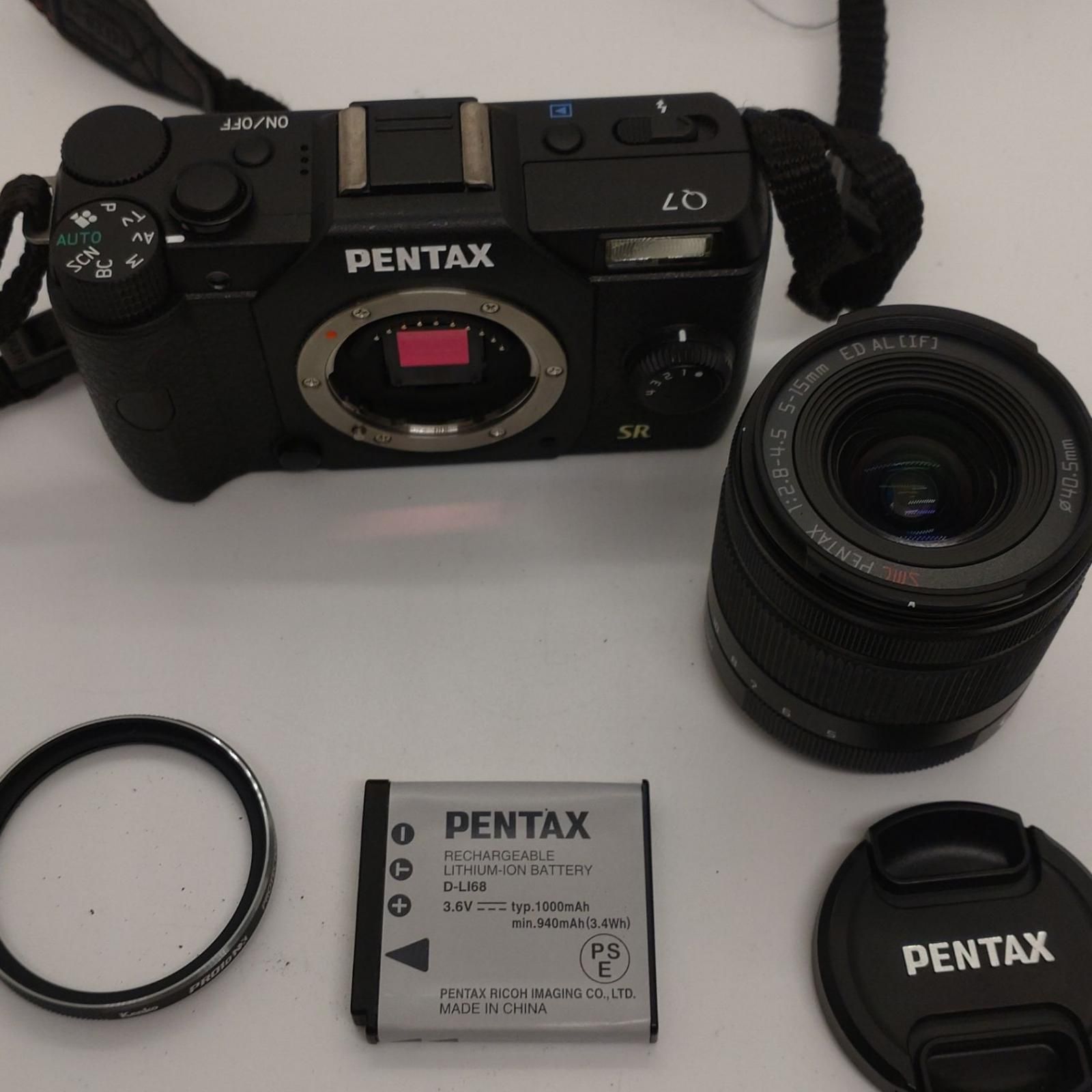 全額返金保証】【最速発送】PENTAX デジタル一眼 PENTAX Q7 ズーム 