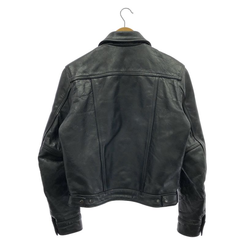中古】VANSON MODEL DJCB サードタイプ レザートラッカージャケット
