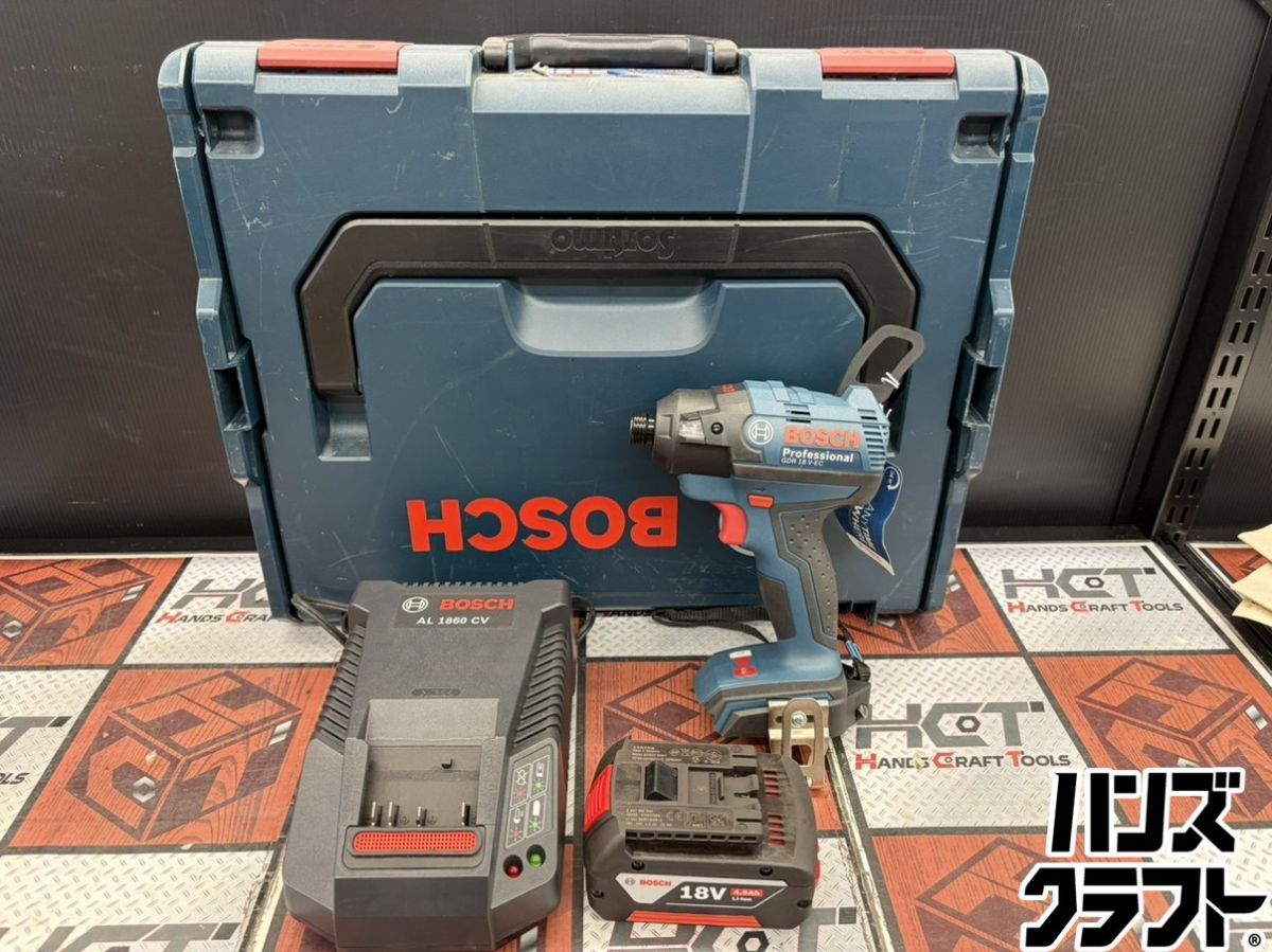 □【中古】BOSCH ボッシュ GDR18V-EC インパクトドライバ 18V対応 