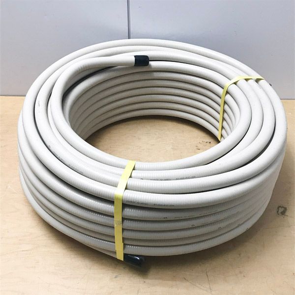 【未使用】フレキ管 60M SUS-PVC-20A 都市ガス 塩化ビニール被覆フレキシブル管 配管用 ガス ●123648