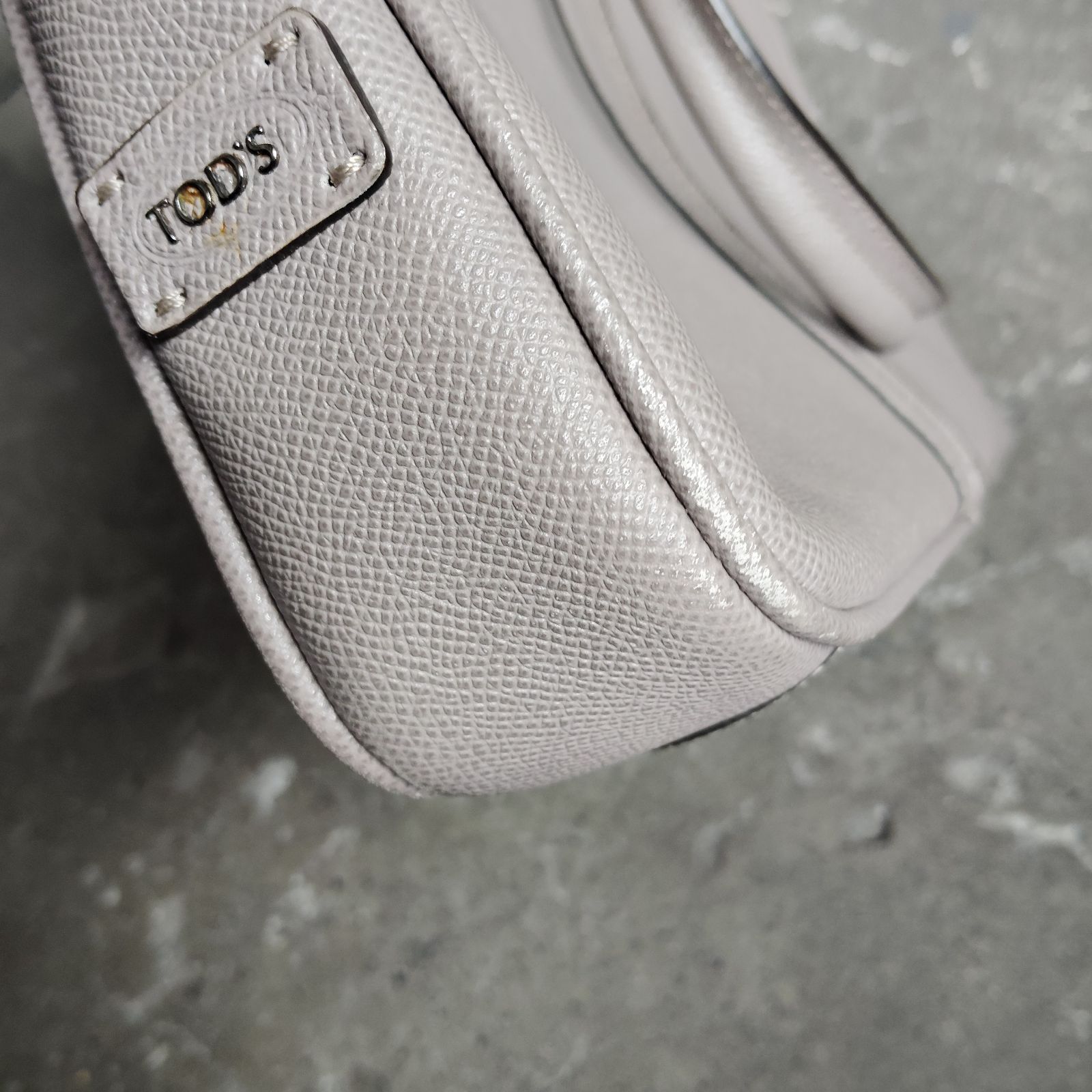 TOD'S レザー2WAYブリーフケース ビジネスバッグ ショルダー付属