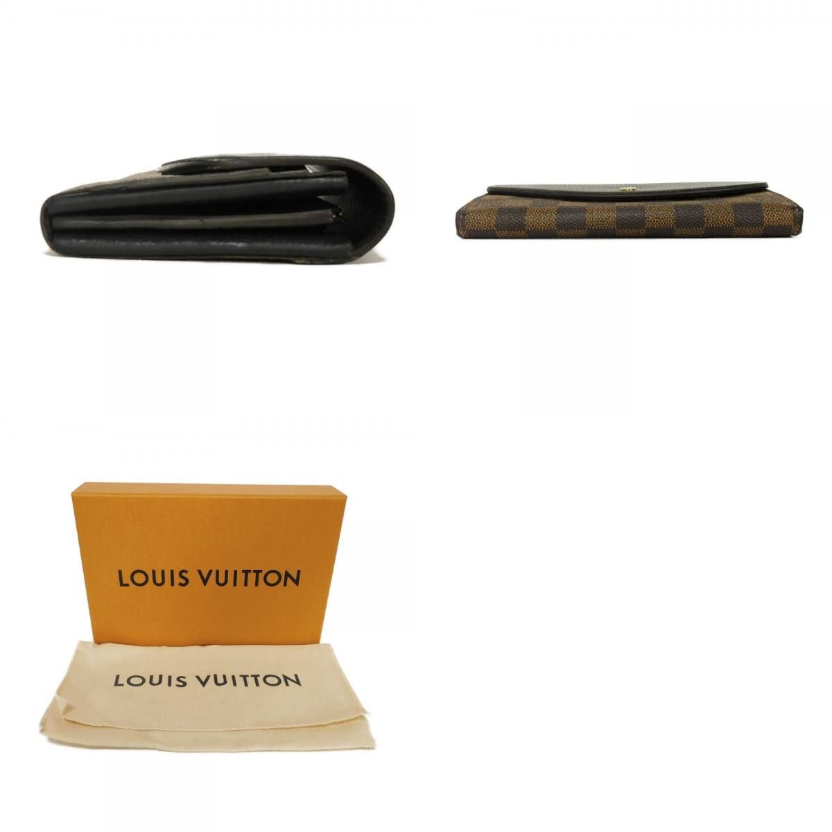 LOUIS VUITTON ルイ・ヴィトン ポルトフォイユ ノルマンディ ロゴ 