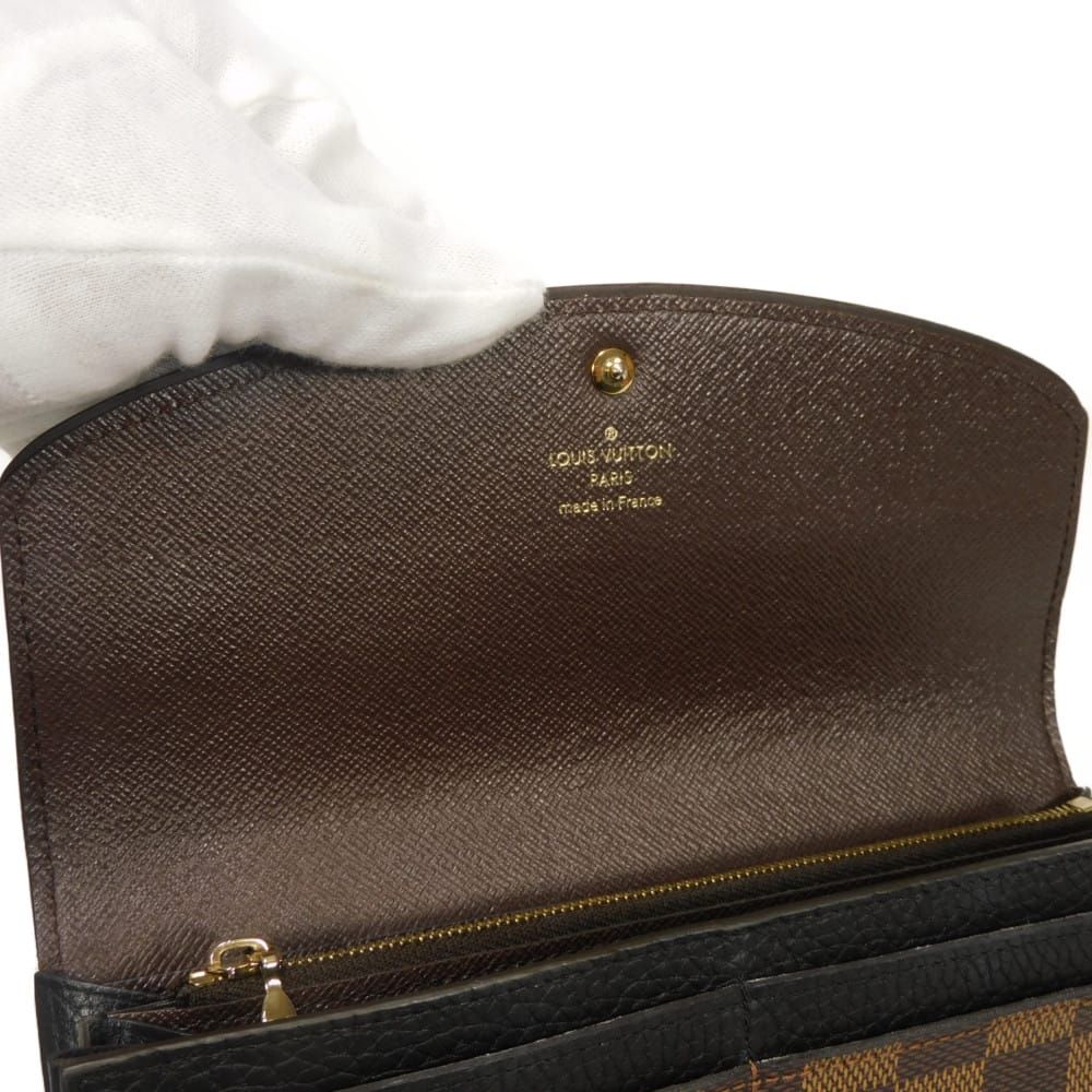 LOUIS VUITTON ルイ・ヴィトン ポルトフォイユ ノルマンディ ロゴ 