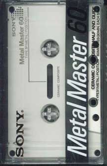 Blank Cassette カセットテープ Metal Position Type4 METALMST60 SONY 未開封 /00110