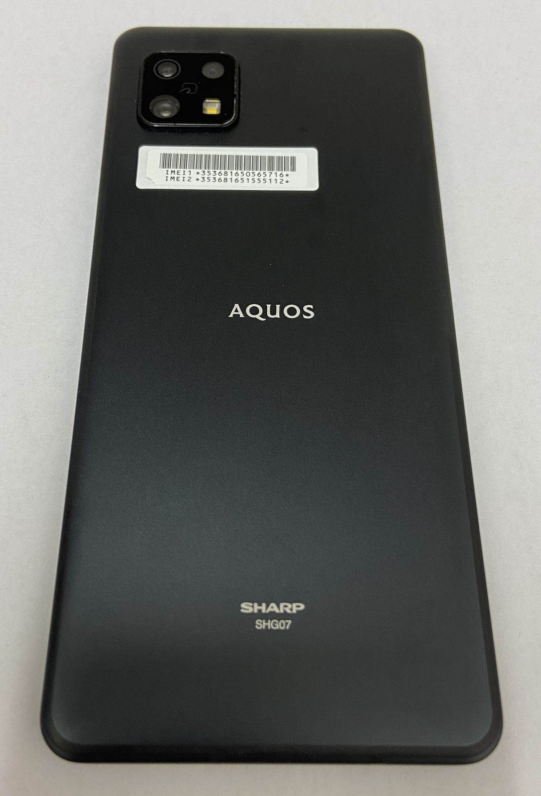 AQUOS sense6s SHG07 64GB ブラック - メルカリ
