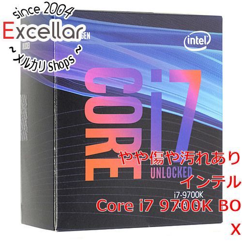 [bn:1] Core i7 9700K　3.6GHz LGA1151 95W　SRG15 元箱あり