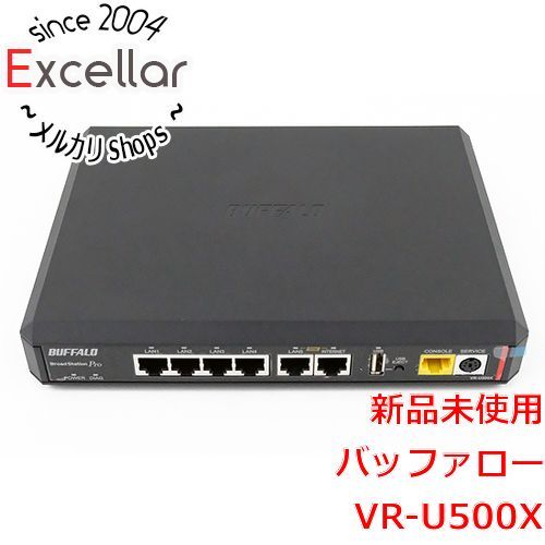 [bn:3] BUFFALO　法人向け 有線VPNルーター　VR-U500X　ブラック