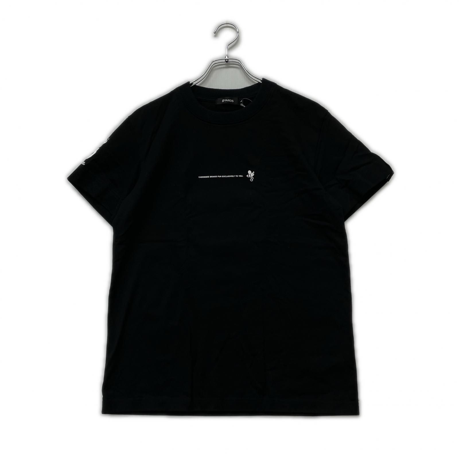 8YARDS ブラック 半そでシャツ 中古 メンズ ハチヤーズ 8YARDS 半袖シャツ L ブラック ストレッチ