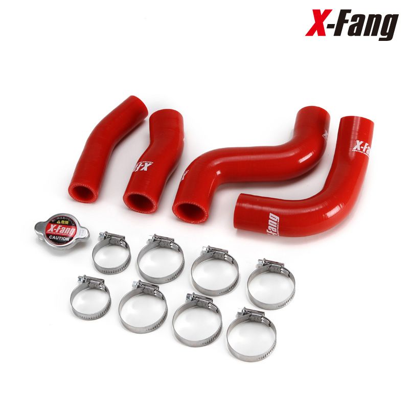 X-Fang SR041RD Silicon Water Line (CV1W)RED シリコンウオーターライン(CV1W)レッド DELICA D:5 前期 CV1W専用
