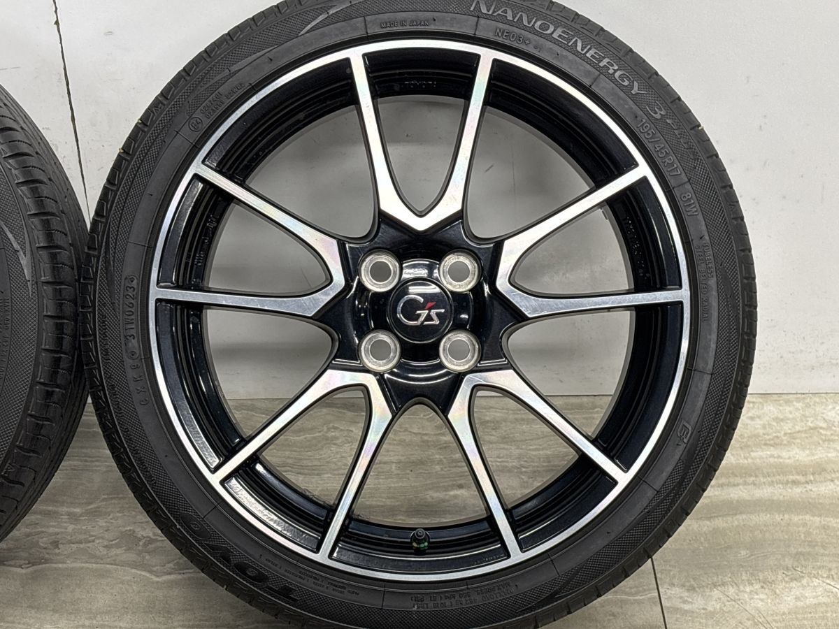 ホイールのみ販売可能】トヨタ アクア G's 純正 17in 6.5J +41 PCD100