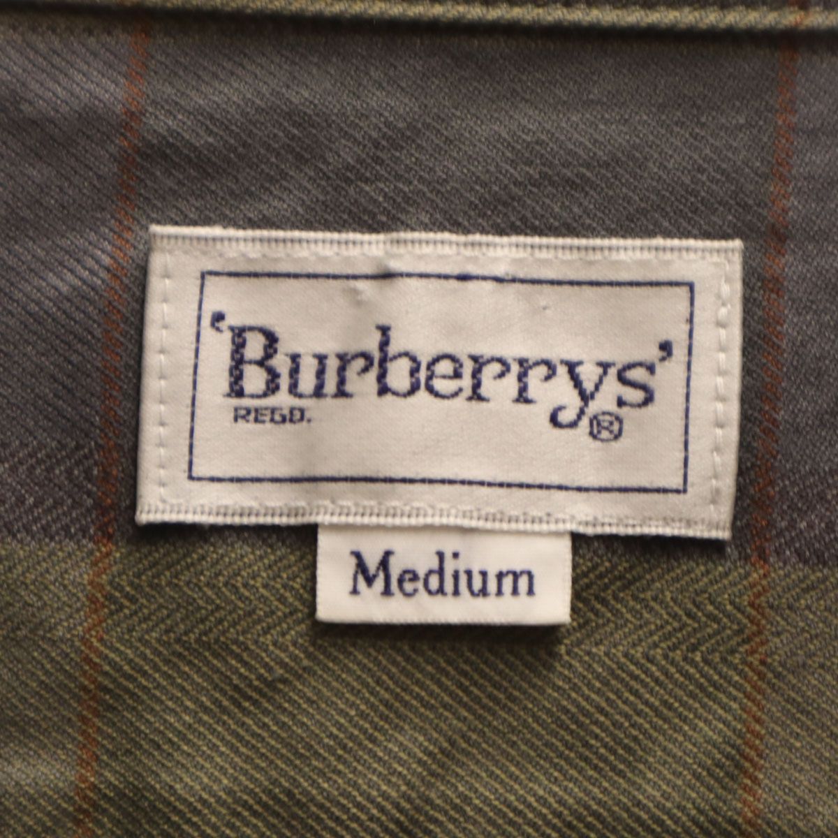 Burberrys バーバリーズ 90s 日本製 オールド チェック柄 長袖