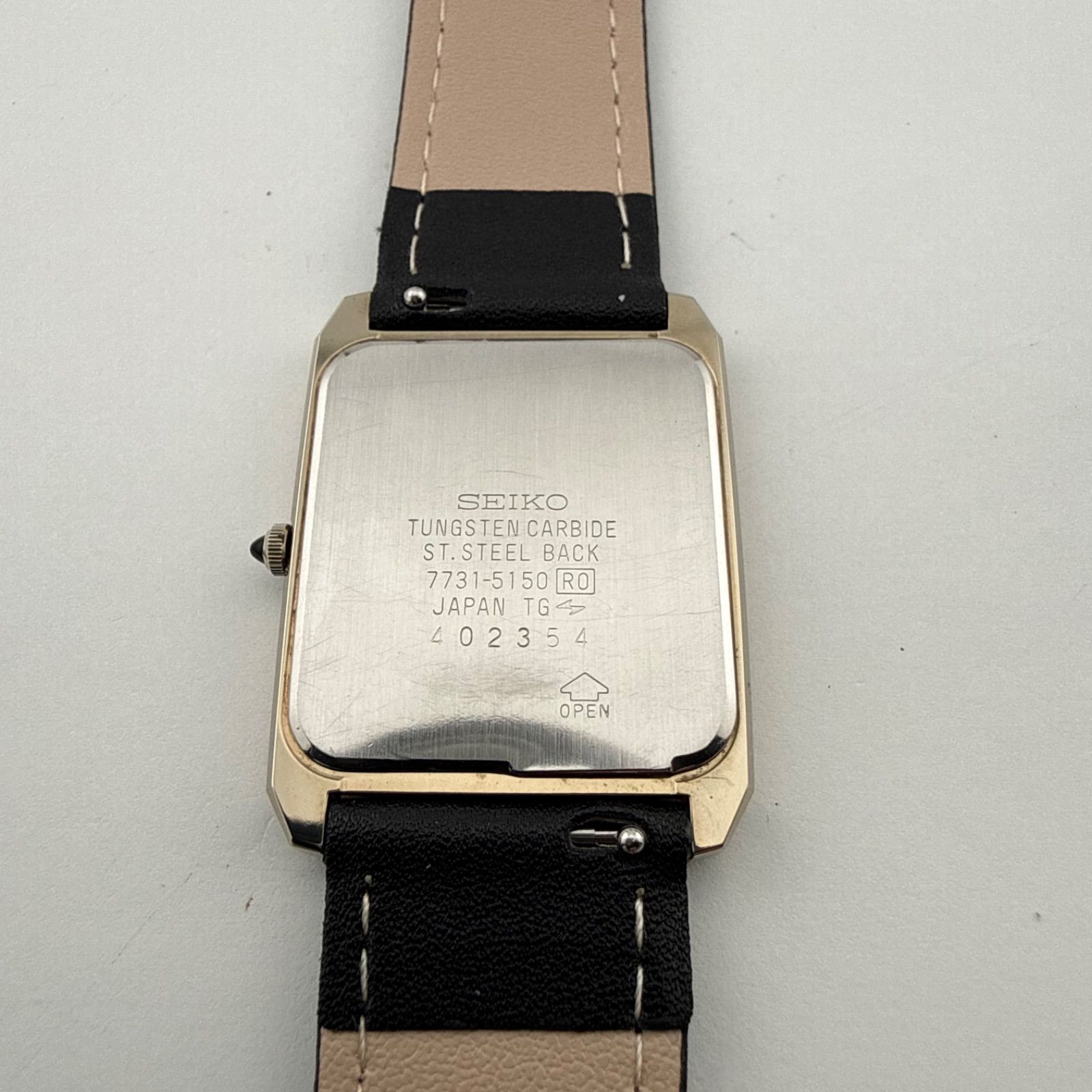 SEIKO 7731-5150 セイコー DOLCE ドルチェ TUNGSTEN タングステン 