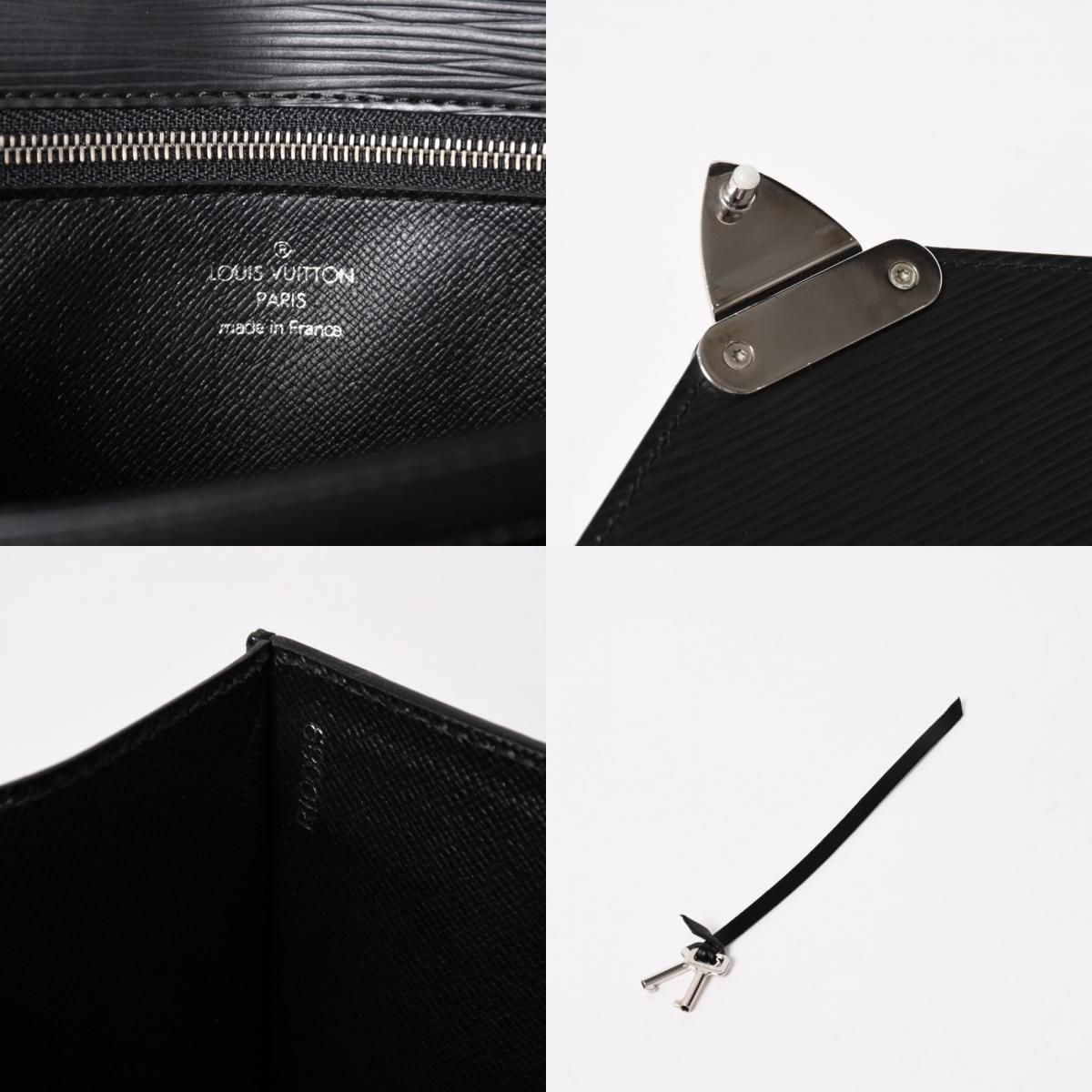 極美品 LOUIS VUITTON ルイヴィトン エピバッグ ブラック エピレザー