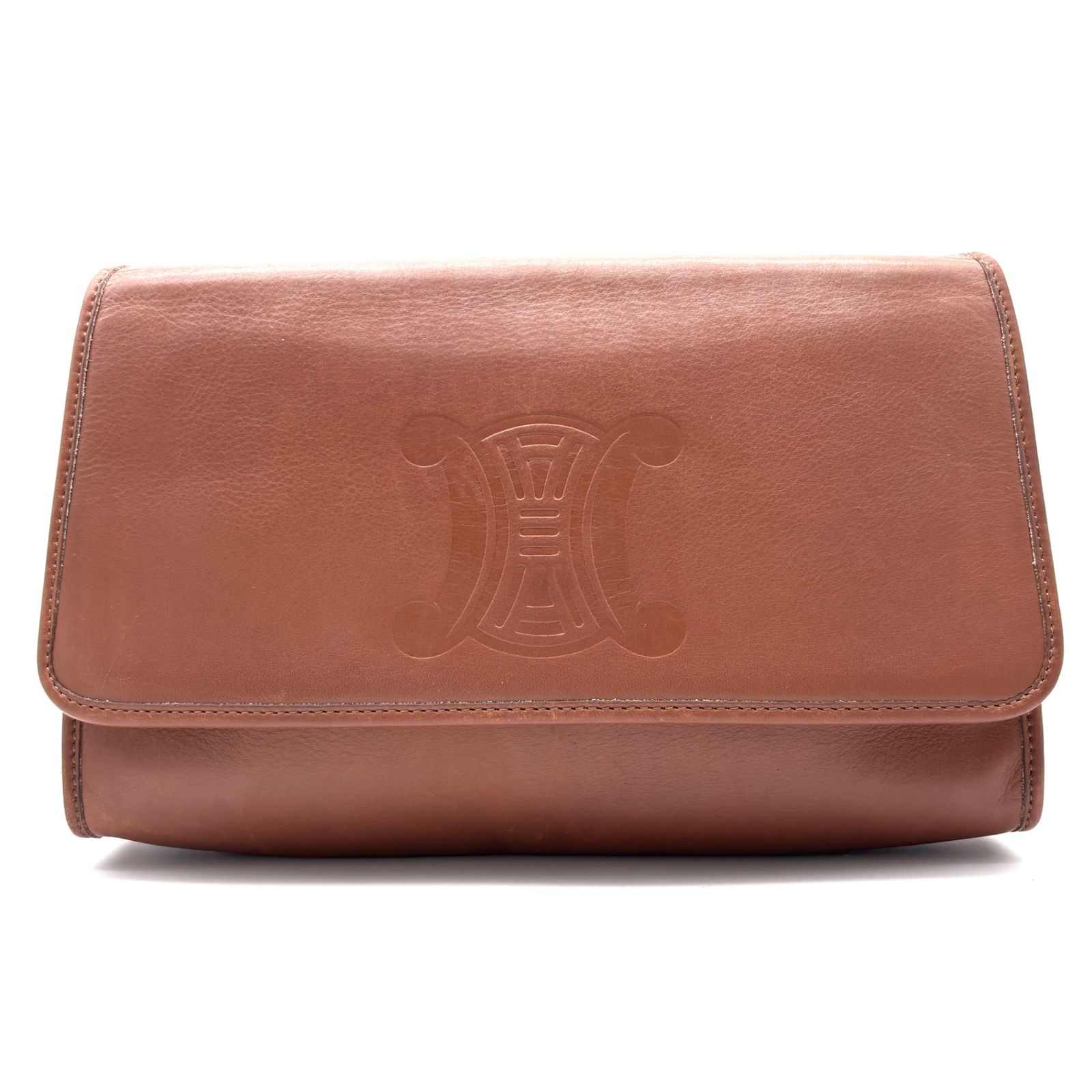 美品 セリーヌ CELINE トリオンフ ショルダーバッグ ポシェット 