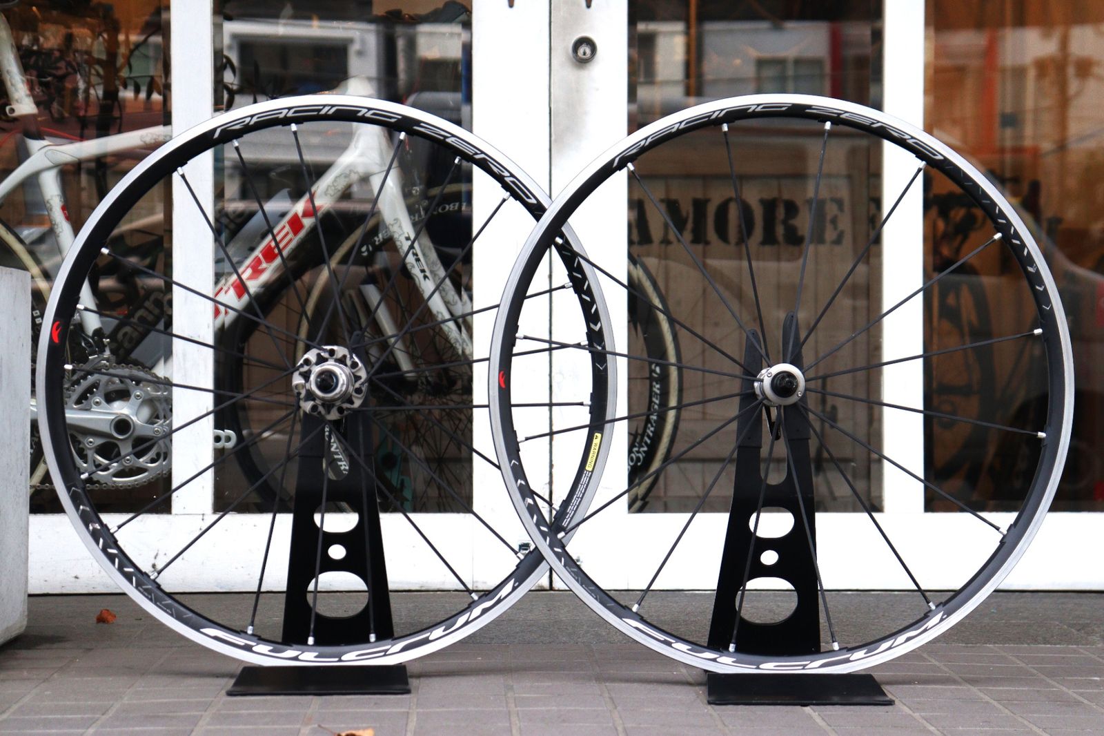 フルクラム FULCRUM レーシング ゼロ RACING ZERO アルミ クリンチャー ホイールセット シマノ11/12S 17C 【横浜店】