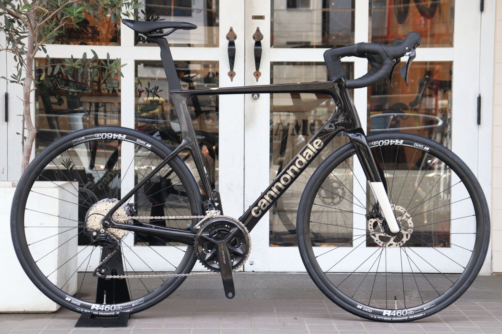 【未走行品】 キャノンデール CANNONDALE スーパーシックス エヴォ SUPERSIX EVO 2024モデル 58サイズ シマノ 105 R7120 12S カーボン ロードバイク 【横浜店】