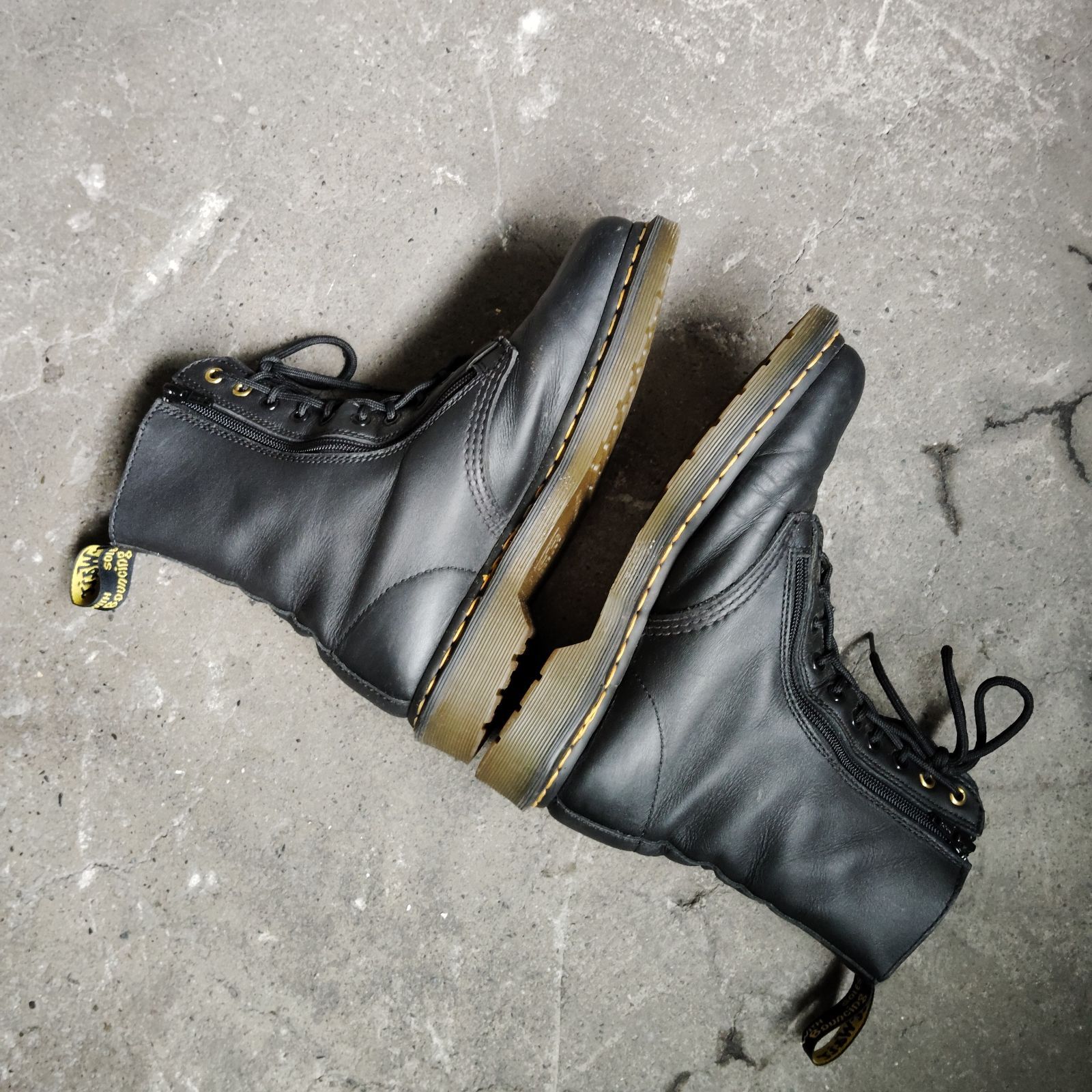 Yohji Yamamoto × Dr. Martens 1490 Hidden Zip YY 26cm 26cm ヨウジ 