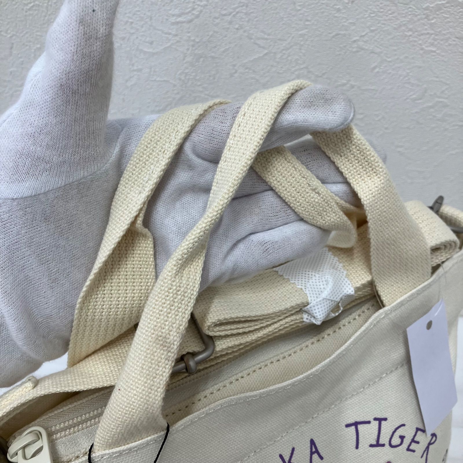 4084 ONITSUKA TIGER オニツカタイガー タグ付き 美品 SMALL CANVAS