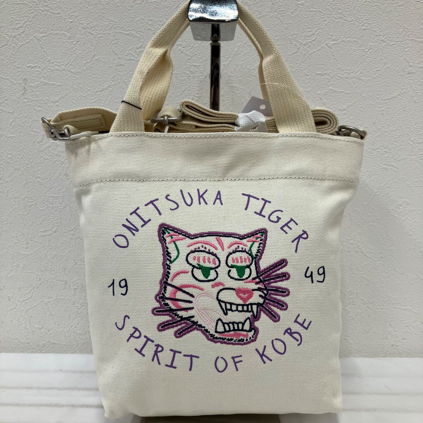 4084 ONITSUKA TIGER オニツカタイガー タグ付き 美品 SMALL CANVAS 