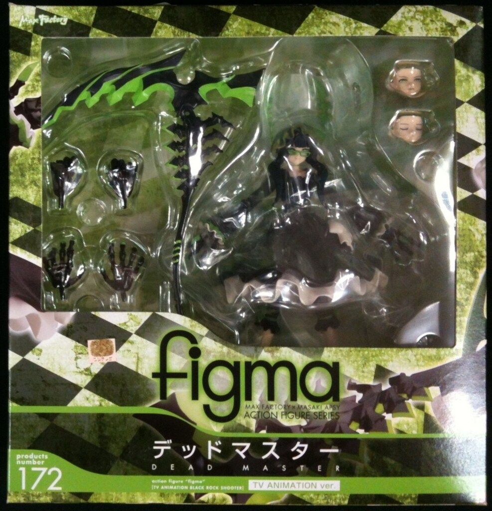MAXFACTORY figma TV ANIMATION BLACK ROCK SHOOTER デッドマスター TV