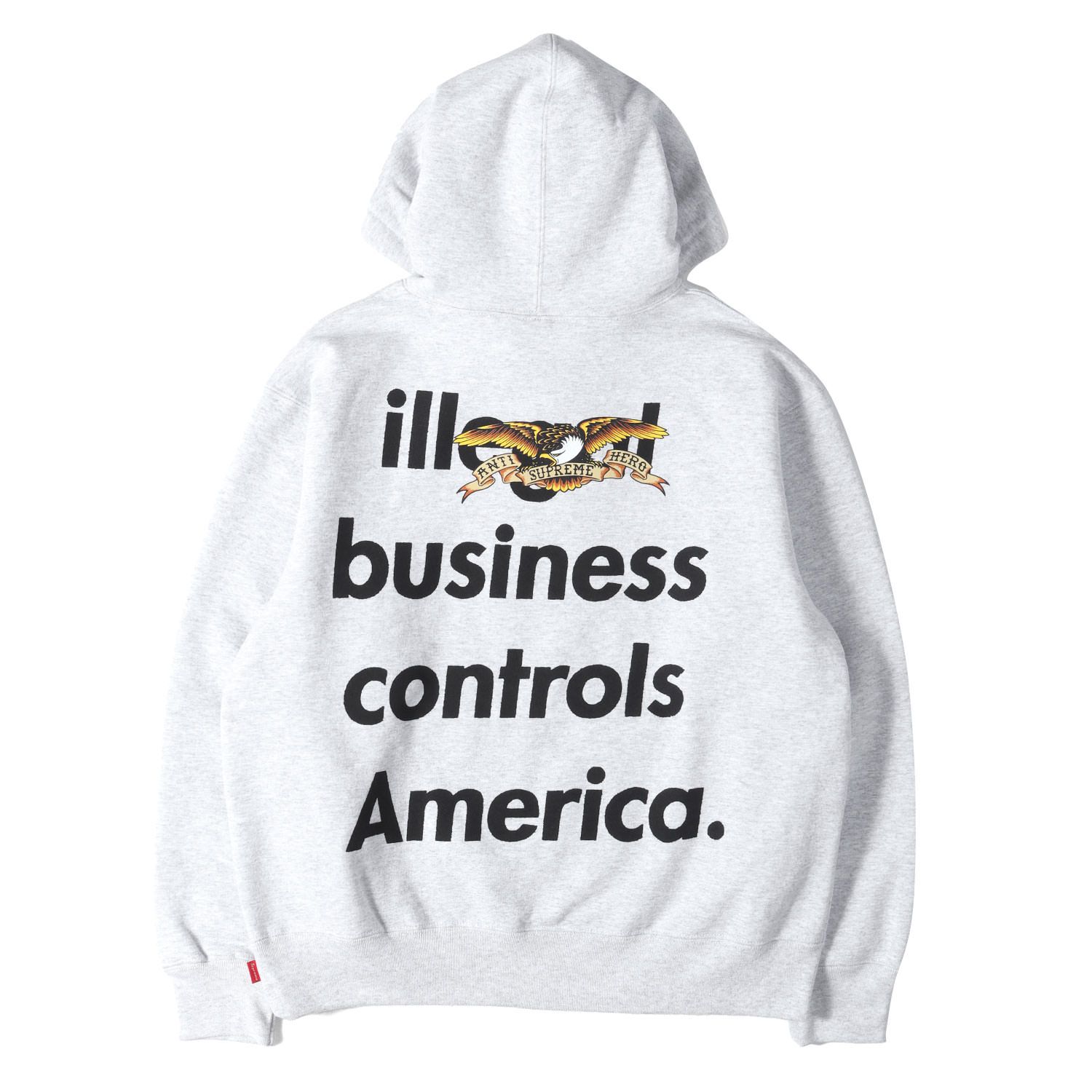 Supreme シュプリーム パーカー アッシュグレー サイズ:S | 25AW ANTIHERO フォトコラージュ スウェットパーカー (Hooded Sweatshirt) | トップス フーディー コラボ【メンズ】 新品】Supreme シュプリーム パーカー アッシュグレー サイズ:S | 25AW