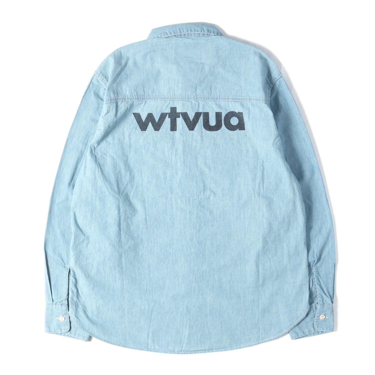 新品同様】WTAPS ダブルタップス シャツ インディゴ サイズ:S | 26SS
