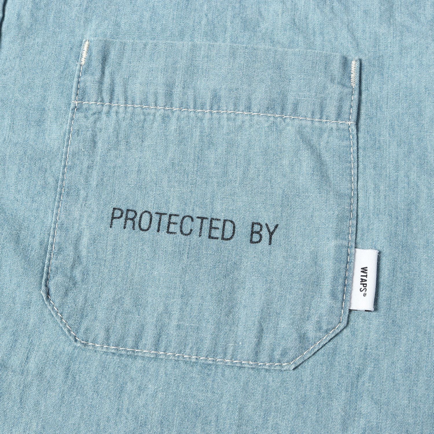 新品同様】WTAPS ダブルタップス シャツ インディゴ サイズ:S | 26SS