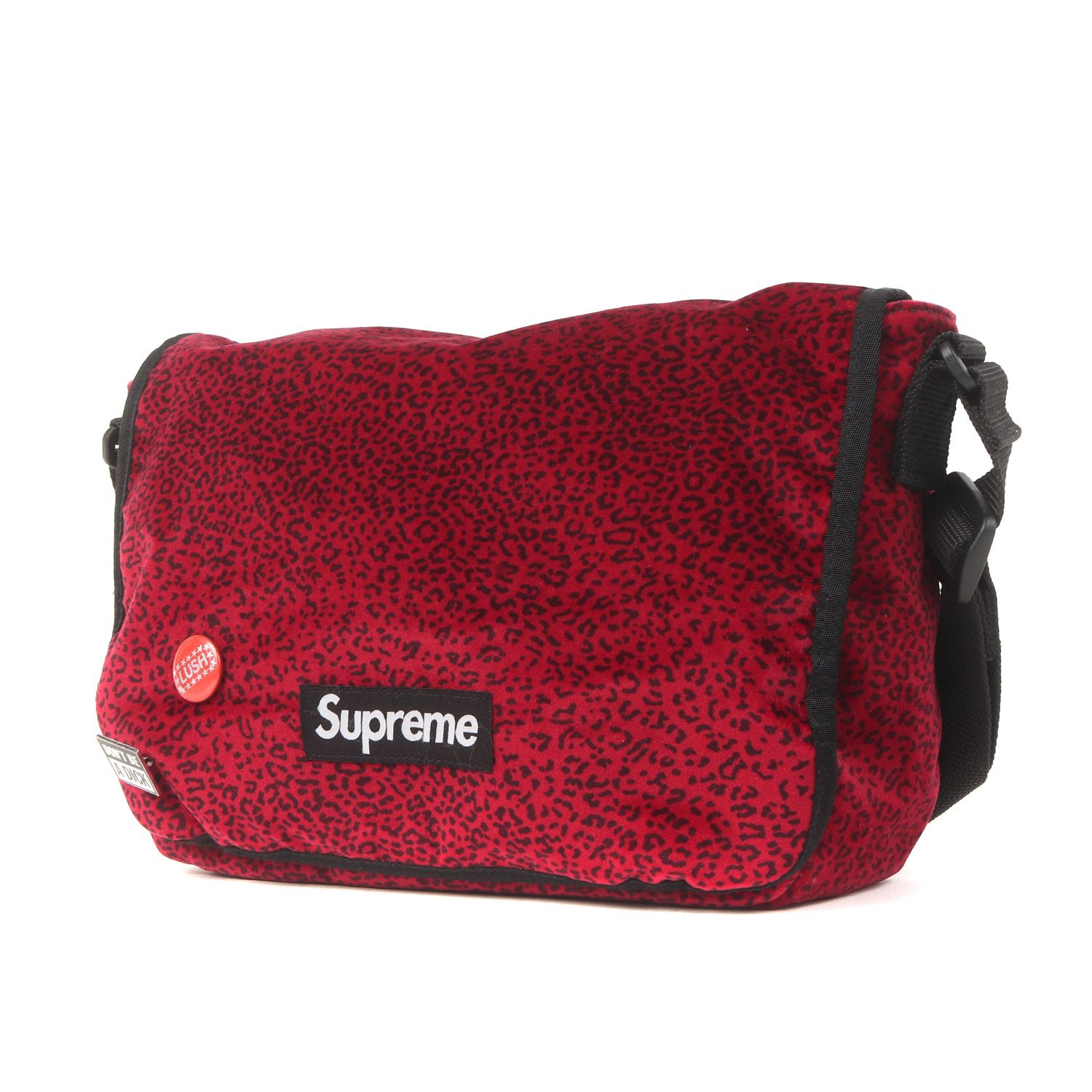 【新品】Supreme シュプリーム バッグ レッドレオパード | 25AW レオパード ベルベット スモール メッセンジャーバッグ (Velvet Small Messenger Bag) | ブランド カバン【メンズ】 新品】Supreme シュプリーム バッグ レッドレオパード | 25AW