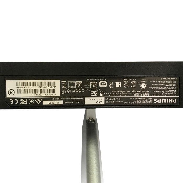 PHILIPS 278E1A/11 27インチ 4Kモニター 中古B - メルカリ