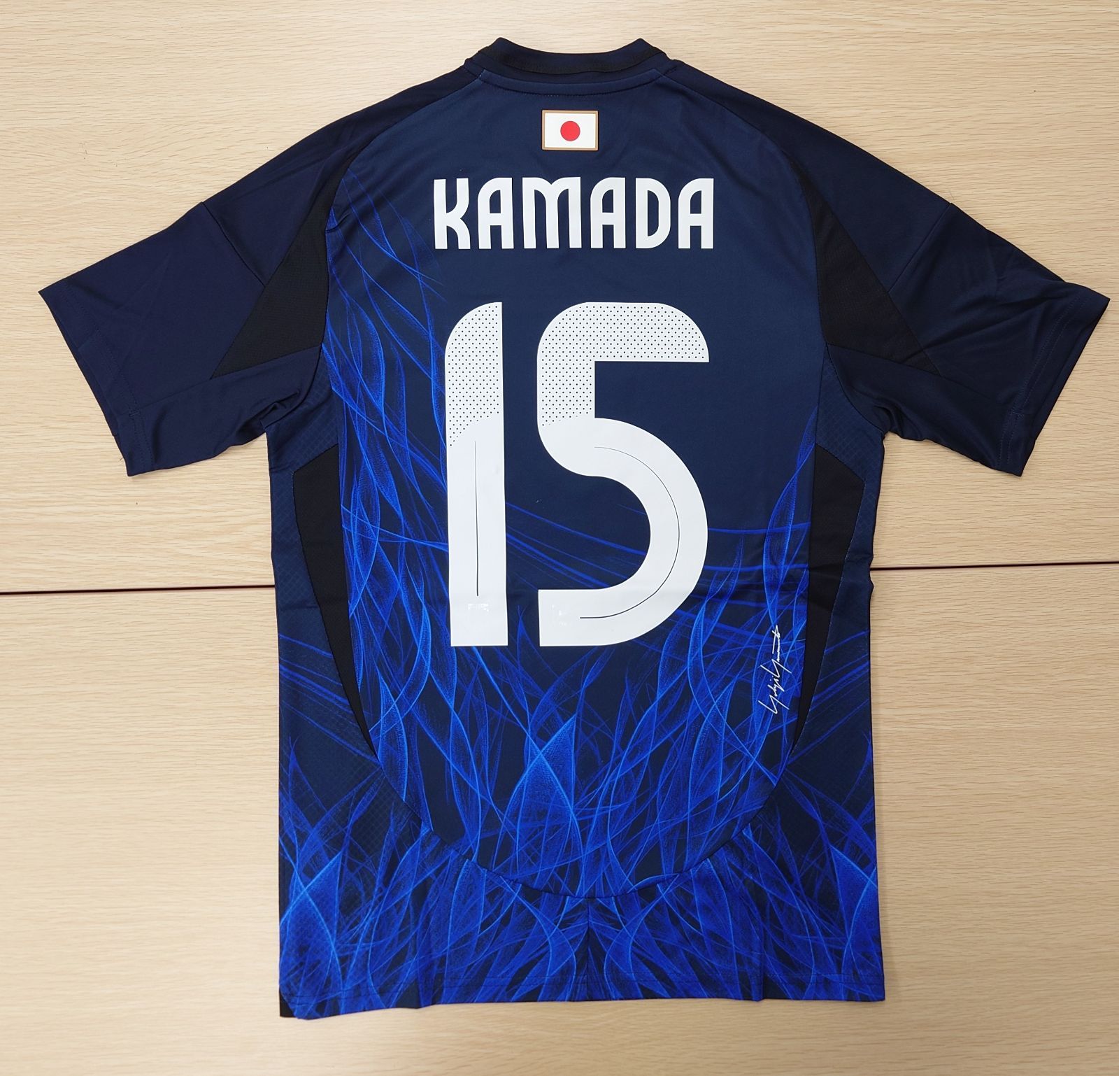 adidas サッカー日本代表 2024レプリカユニフォーム 15番鎌田大地