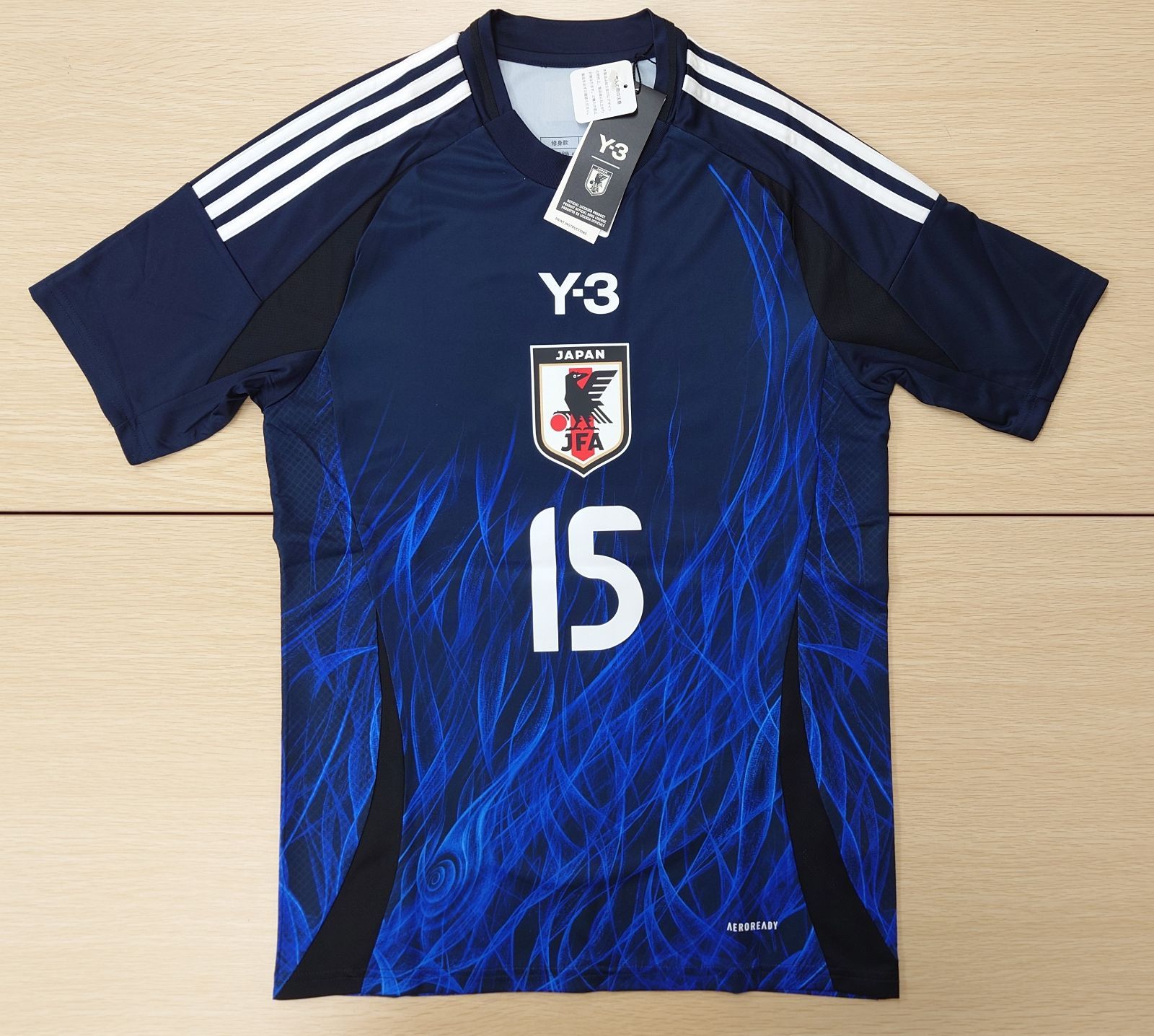 adidas サッカー日本代表 2024レプリカユニフォーム 15番鎌田大地