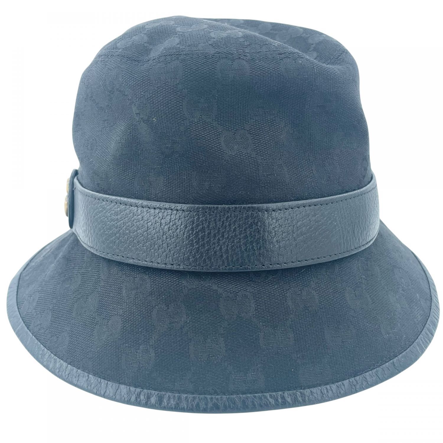 中古】 GUCCI グッチ GGキャンバス 576587 バケットハット サイズL