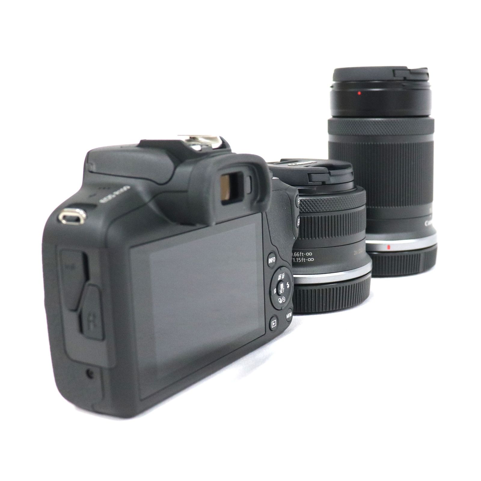 Canon ミラーレスカメラ EOS R100 ダブルズームキット eos-r100-body