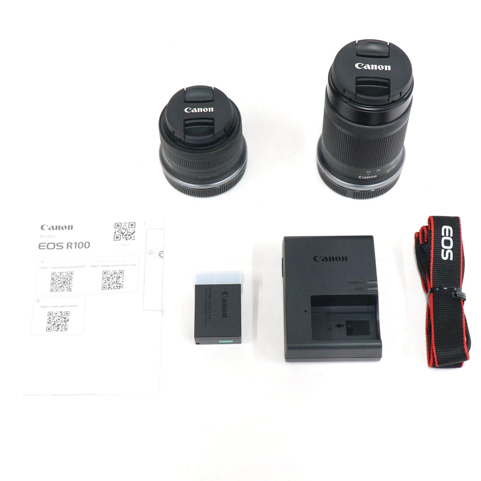 Canon ミラーレスカメラ EOS R100 ダブルズームキット eos-r100-body