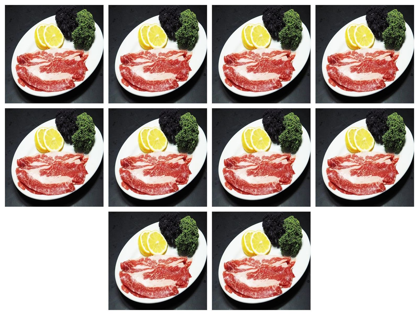 グルメん栗清 国産牛切り落とし 500G×10パック (まとめ買い)