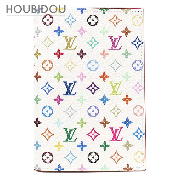 ルイヴィトン LOUIS VUITTON パスポートケース LV×TM クーヴェルテュール パスポール モノグラムキャンバス マルチカラー 村上隆 M14178 RFID 【箱】【中古】